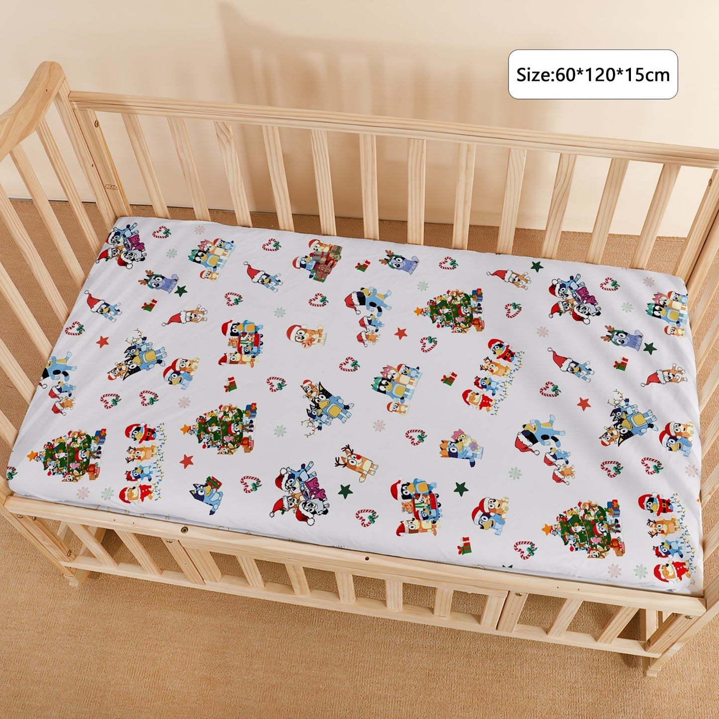 A Heeler Christmas Bedding Set
