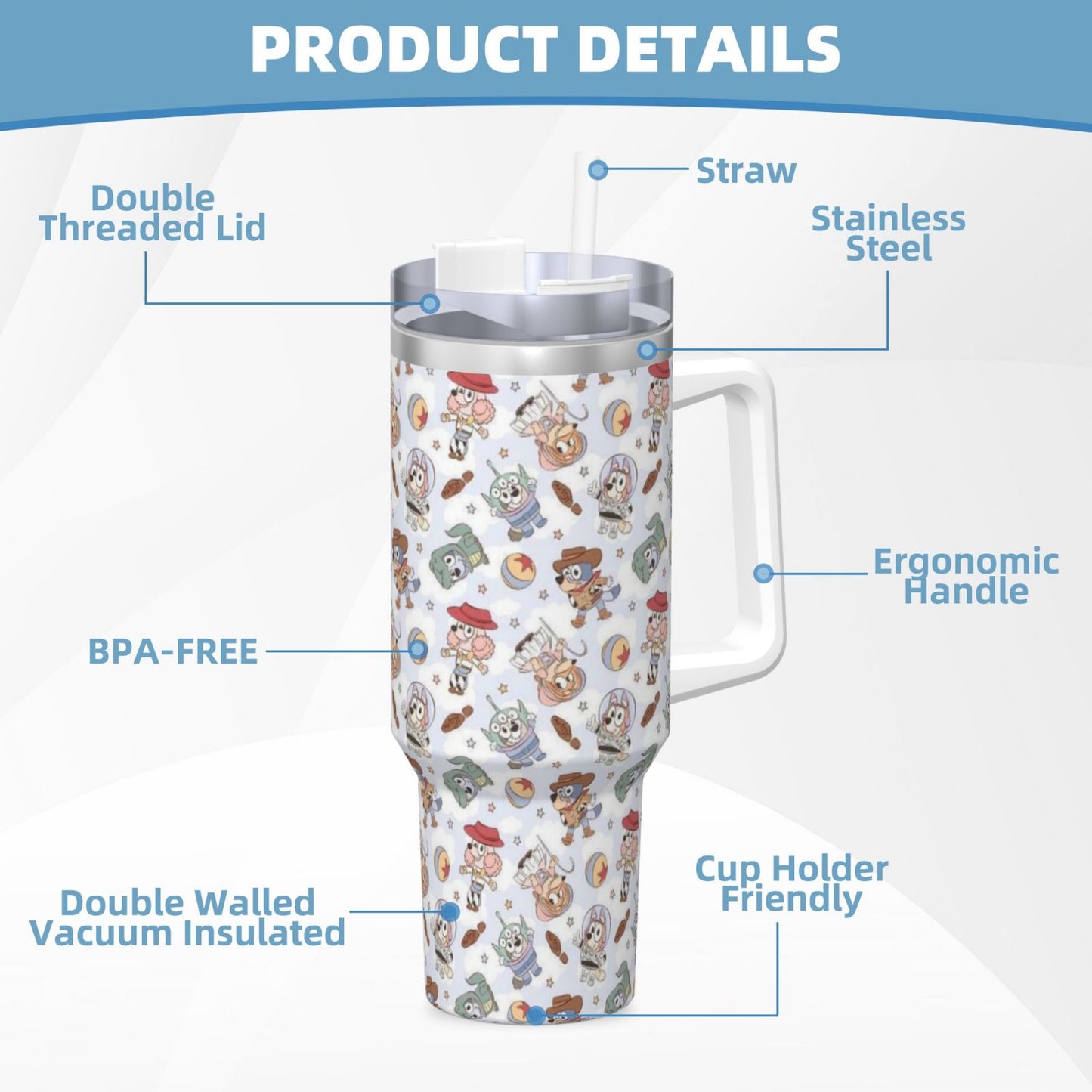 Heeler Story Adults Tumbler