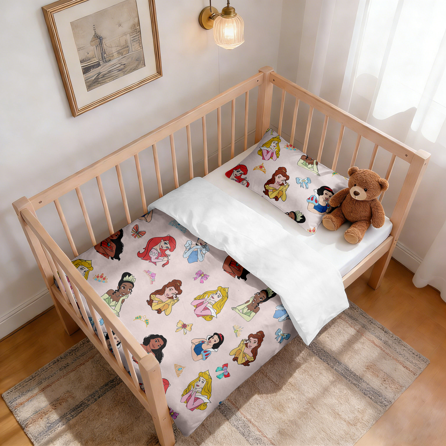 Bows & Tiaras Bedding Set