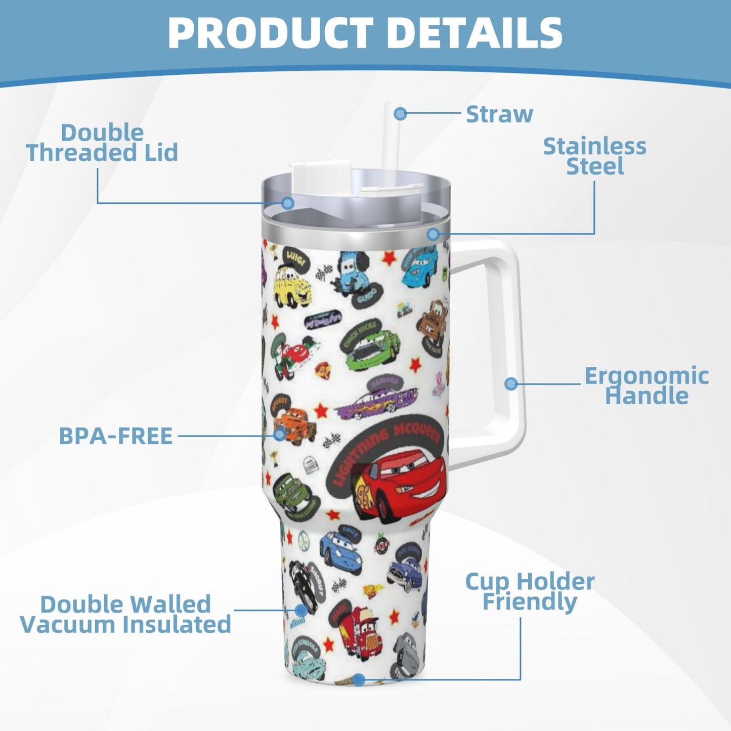 Meet The Cars Adults Tumbler