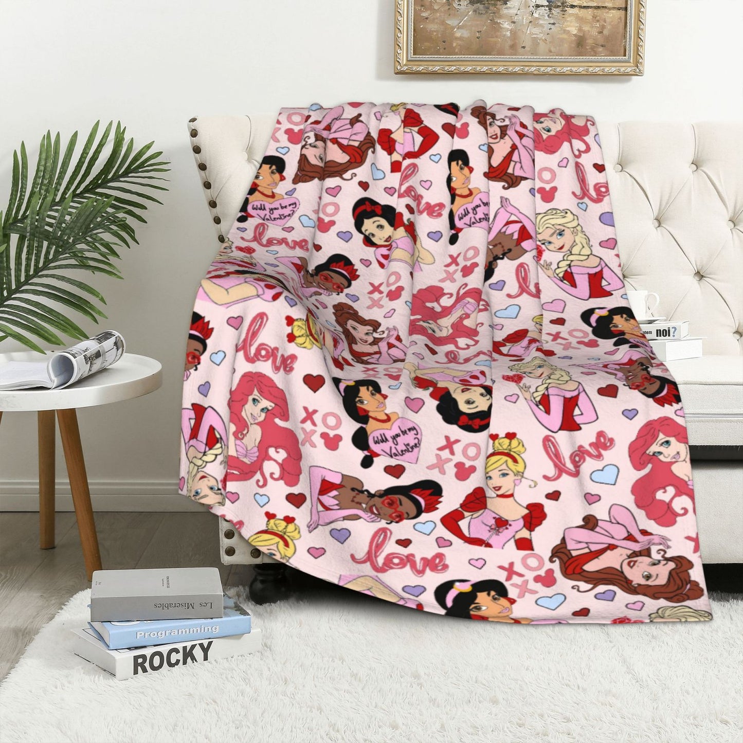 Once Upon A Valentine Blanket