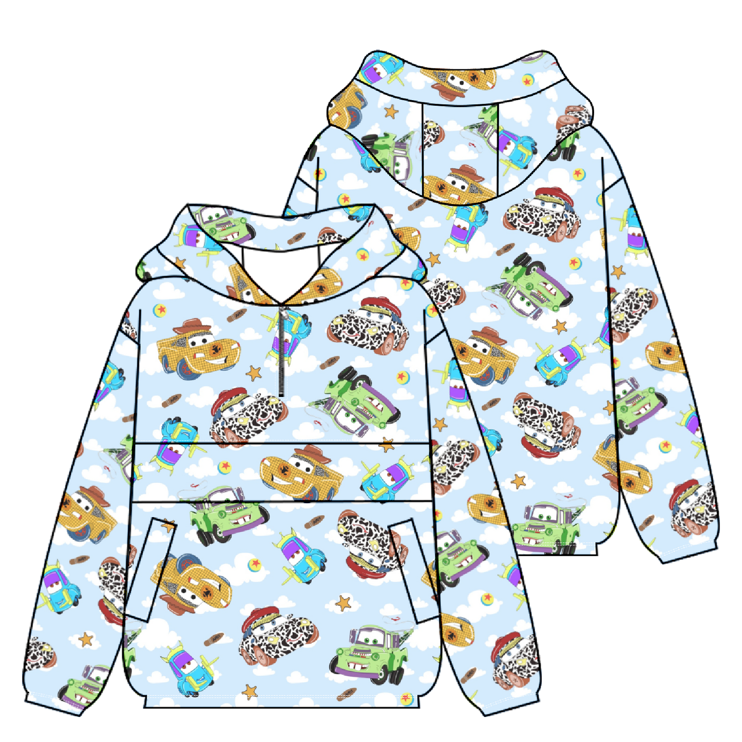 Car Story Windbreaker