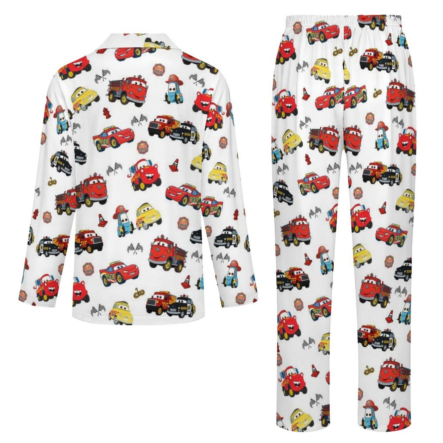 Race Rescue Button-Up Pyjamas
