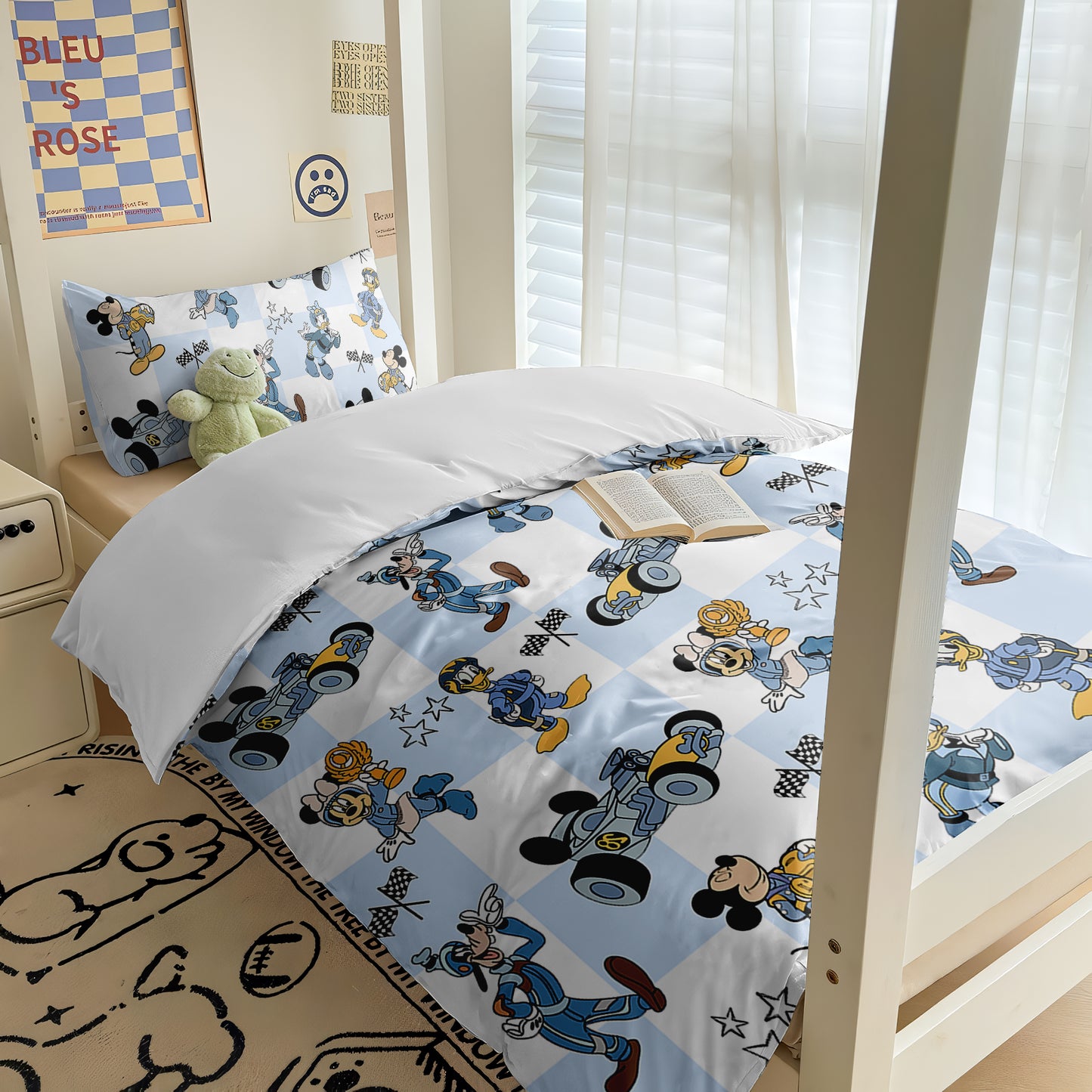 Race Day Roadsters Bedding Set