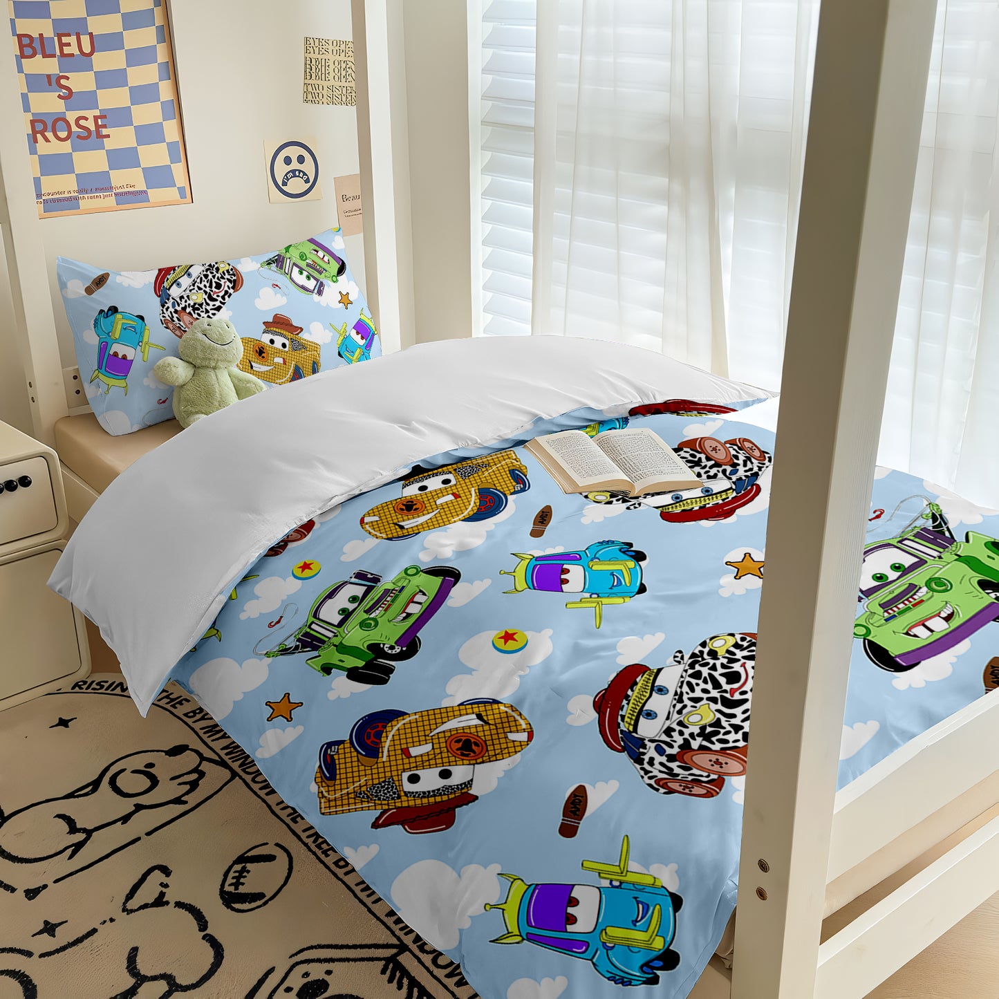 Car Story Bedding Set