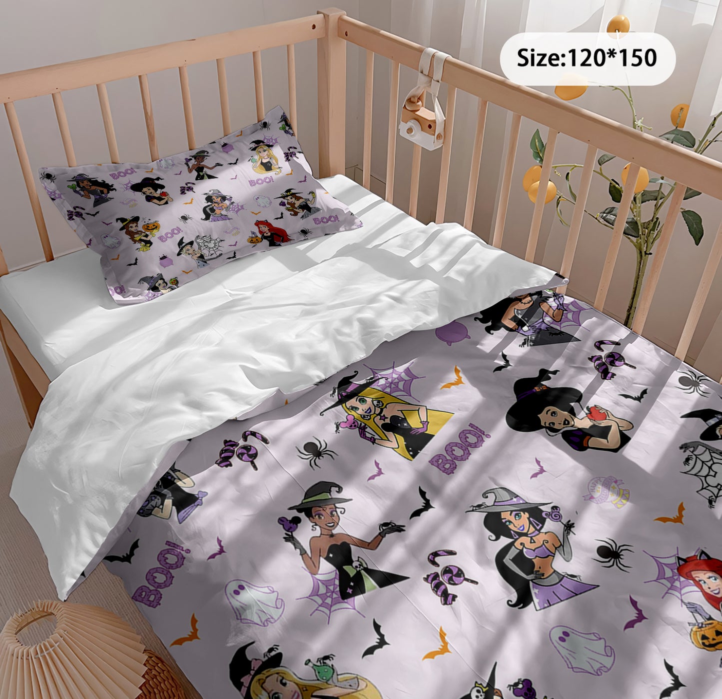 Tricks, Treats & Tiaras Bedding Set
