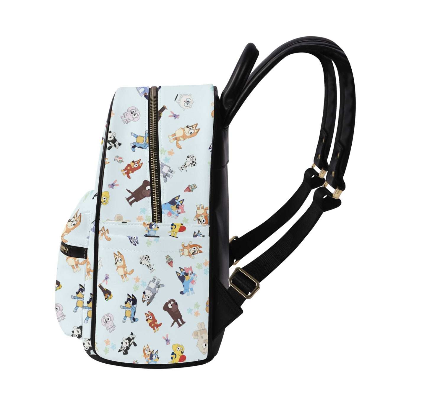 Playtime Pals Leather Backpack