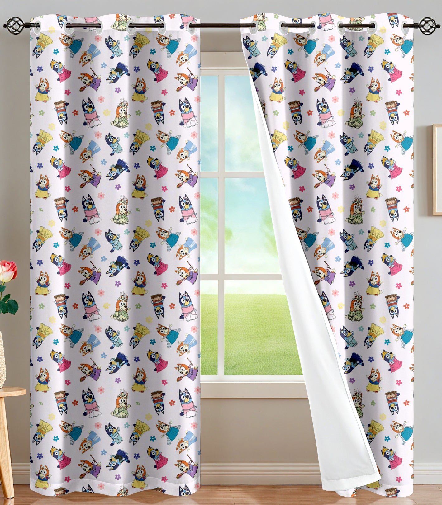Heeler Princesses Curtains