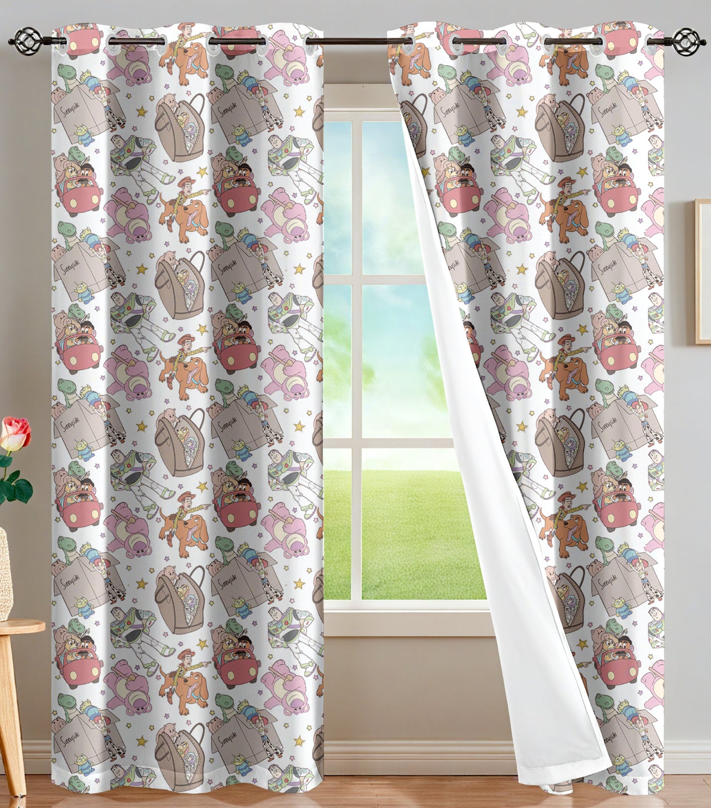 No Toy Gets Left Behind Curtains