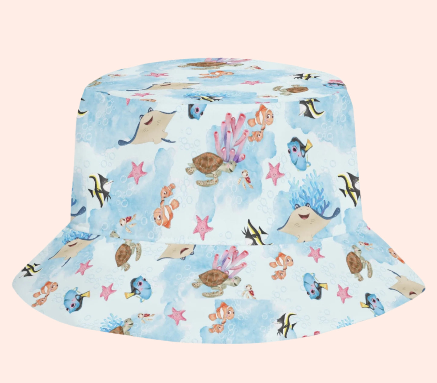 Just Keep Swimming Bucket Hat