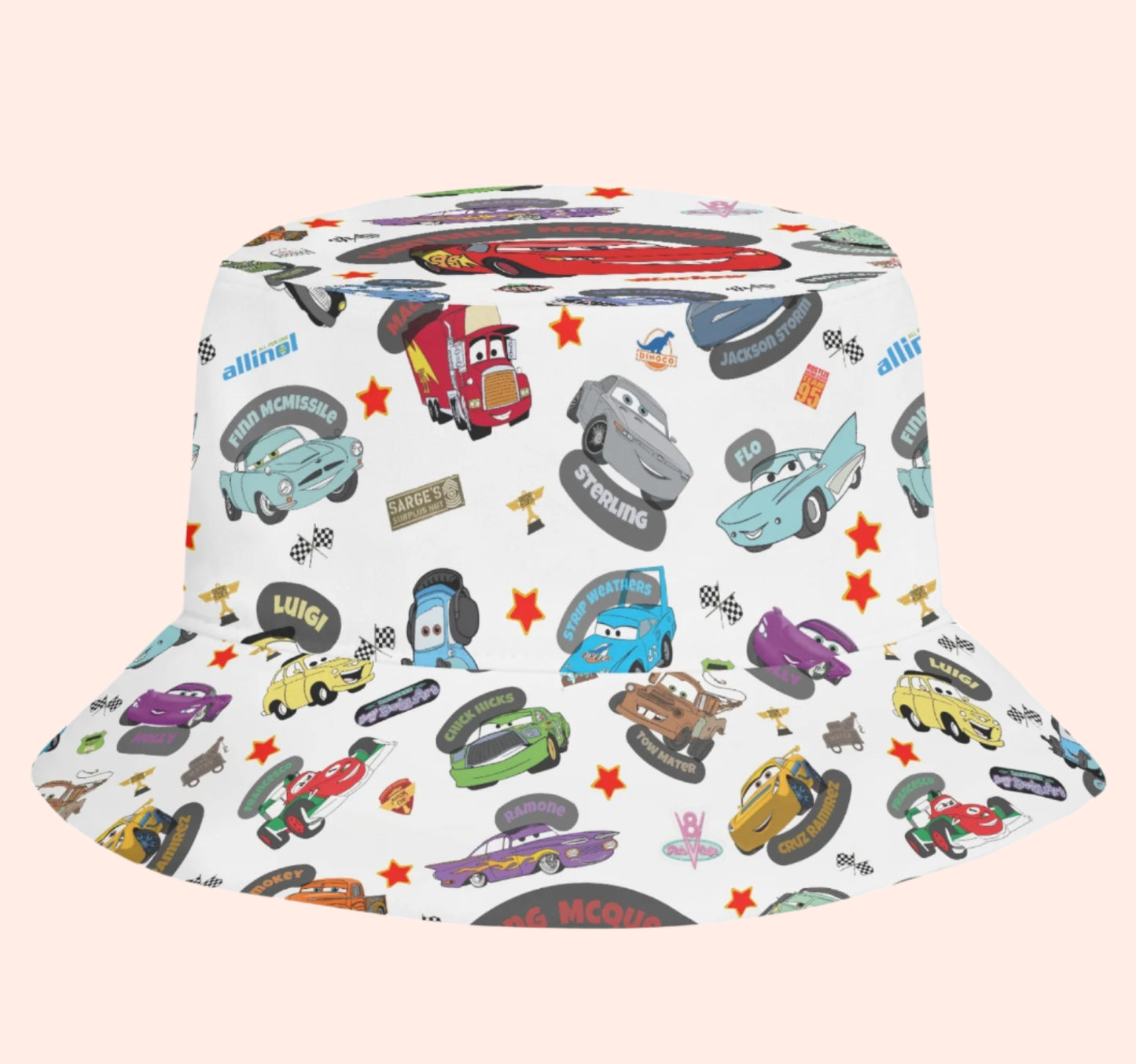 Meet The Cars Bucket Hat