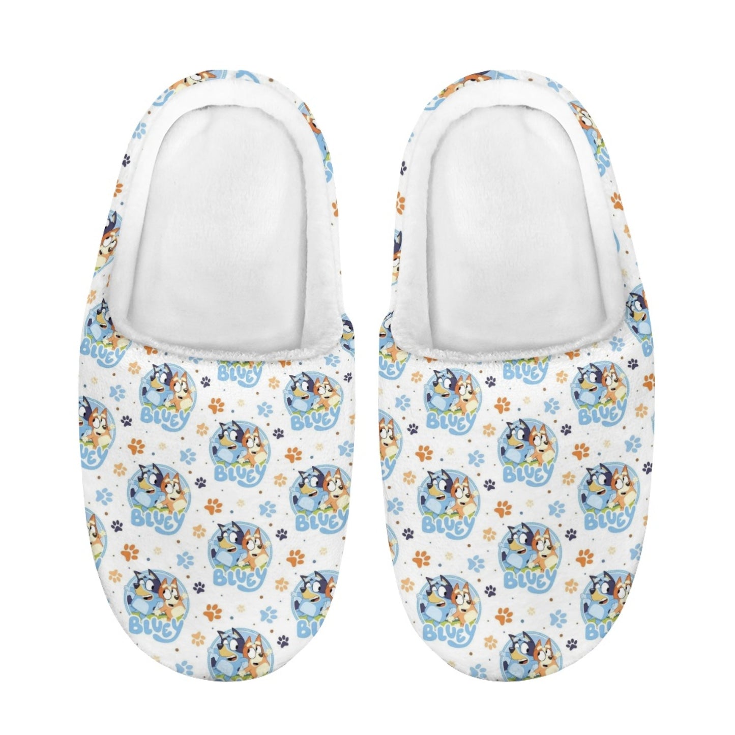 Sisters Paw Print Slippers
