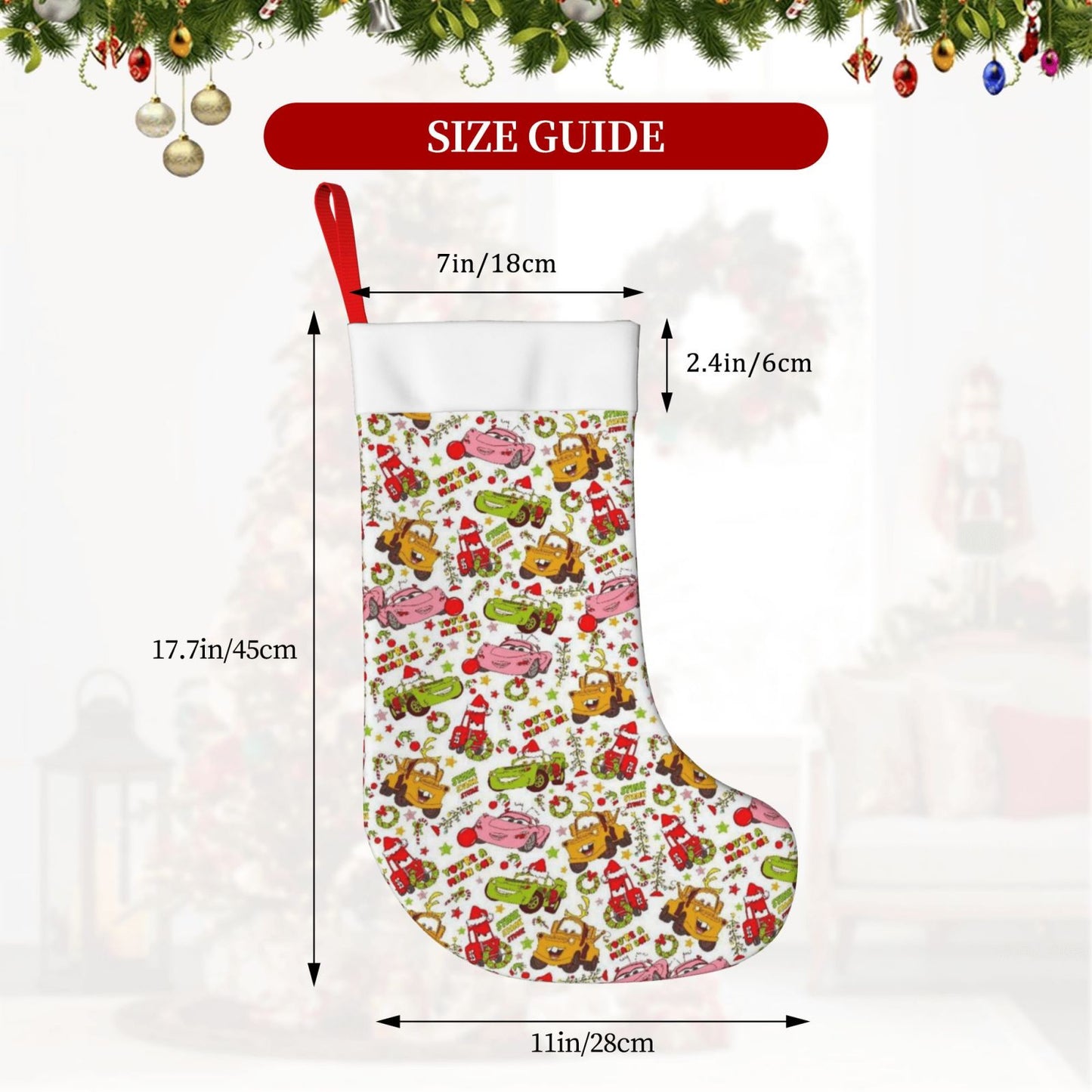 You’re A Mean Car Christmas Stocking
