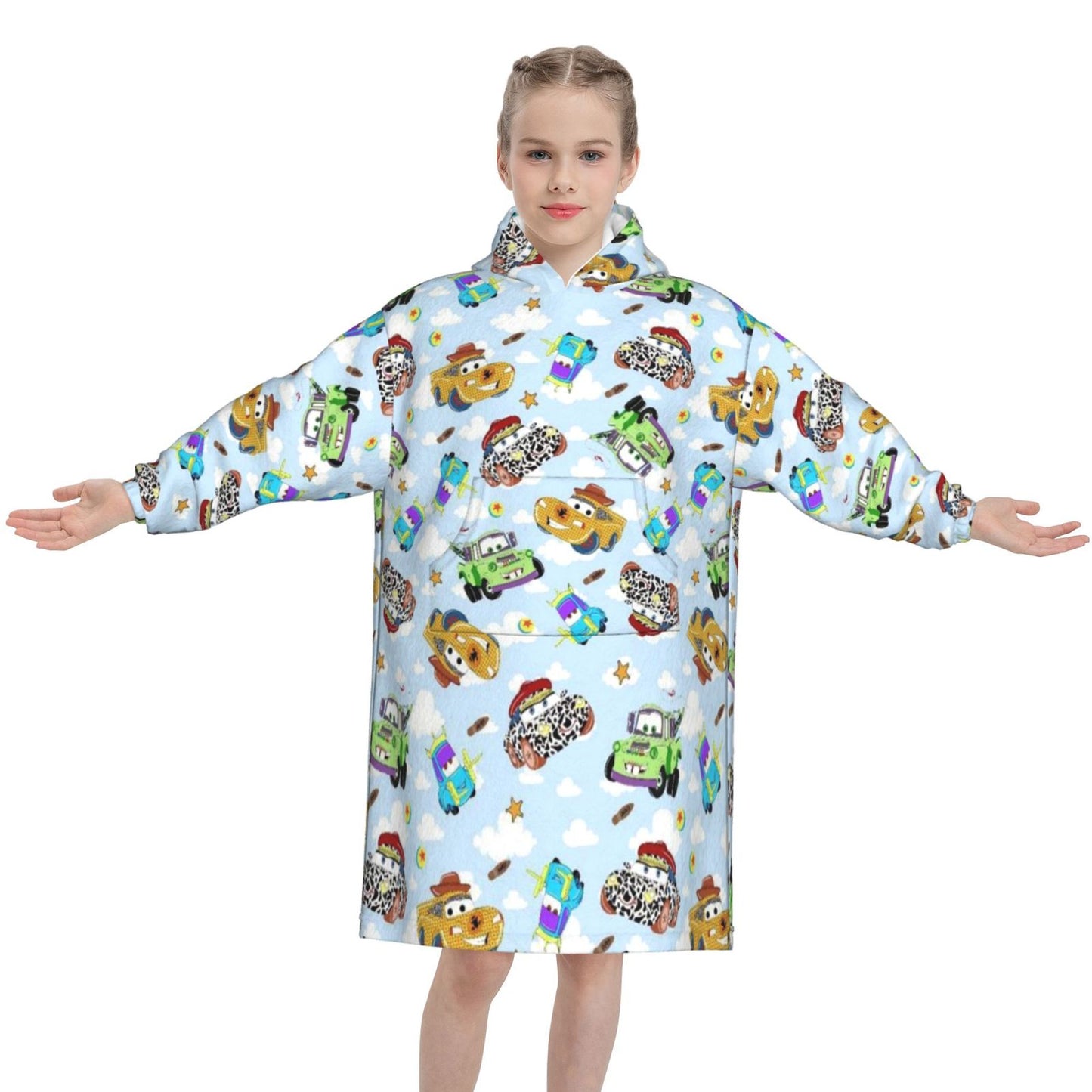 Car Story Blanket Hoodie