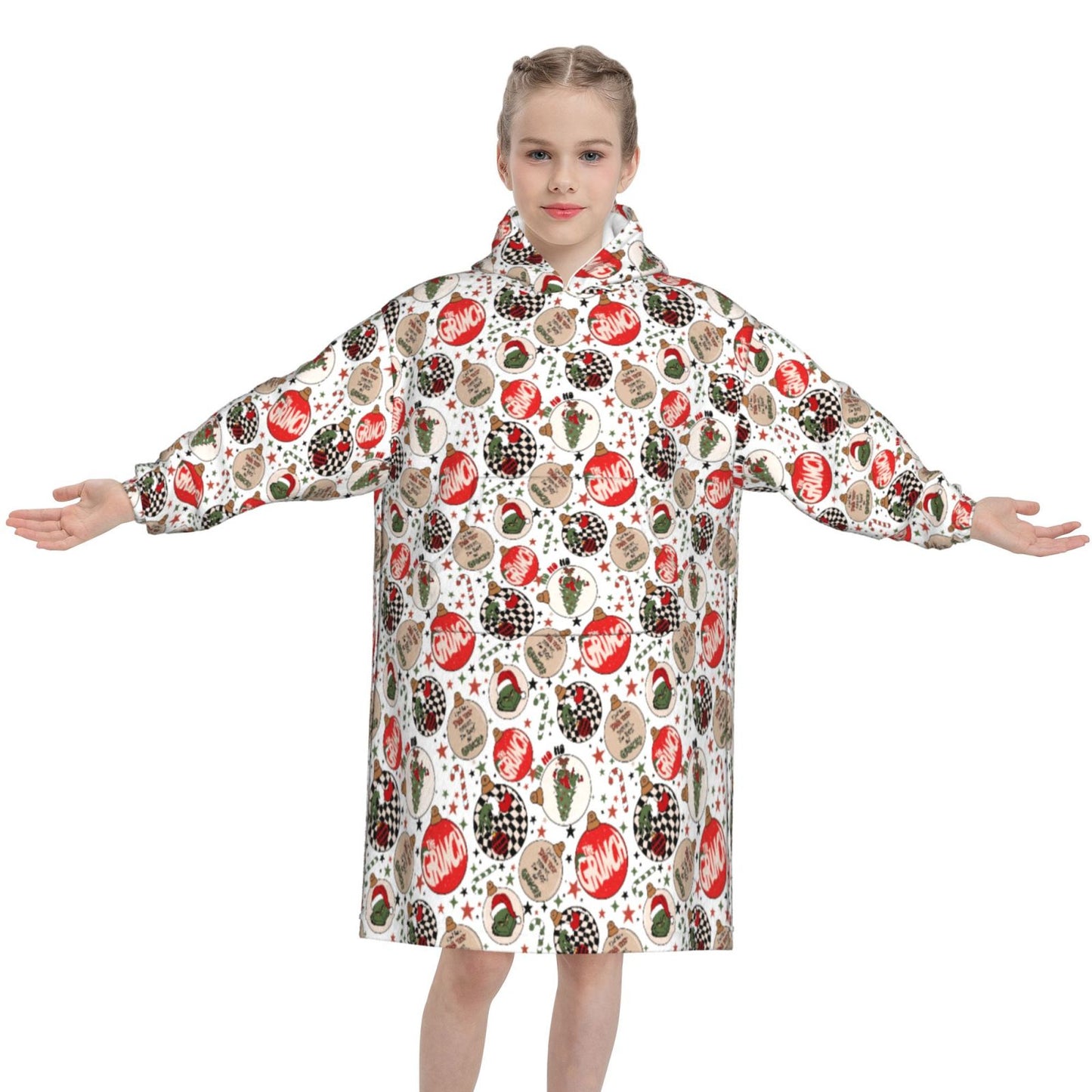 Grinchmas Blanket Hoodie