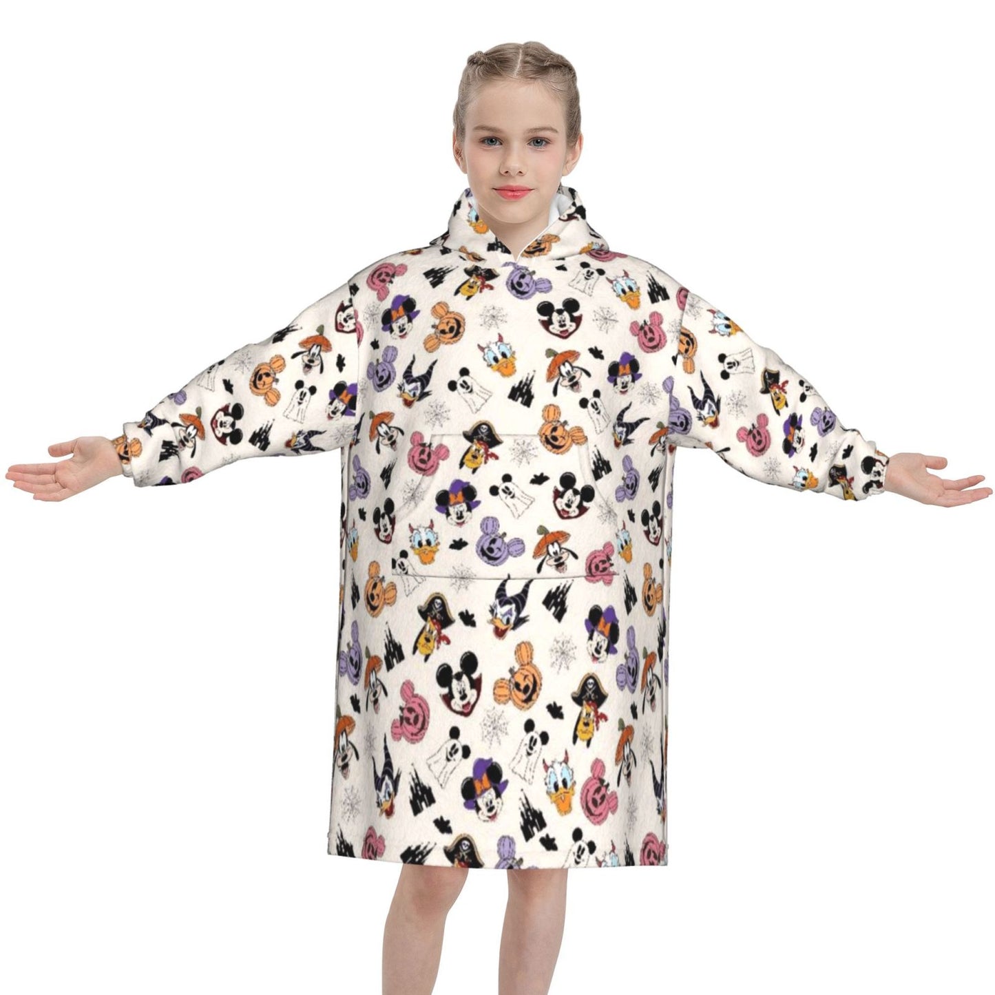 Creepy Clubhouse Blanket Hoodie