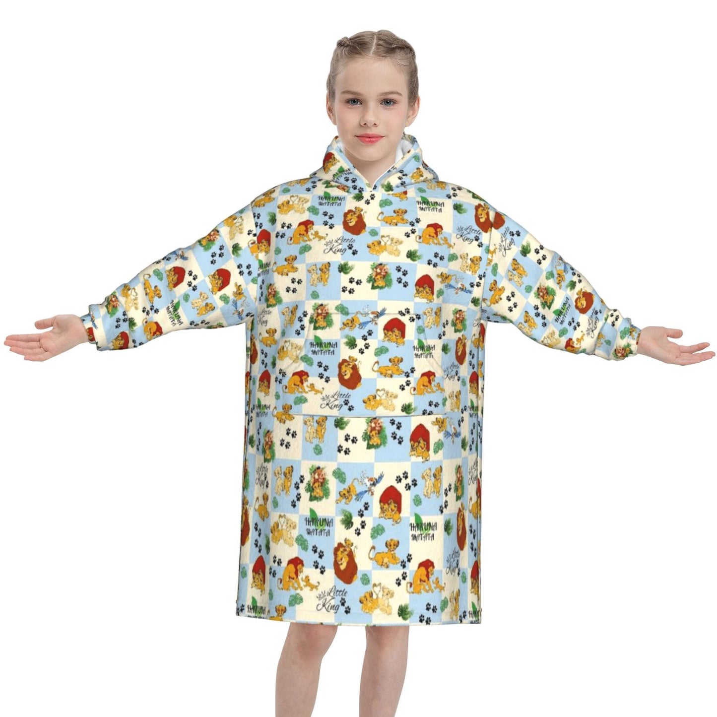 Little King Blanket Hoodie