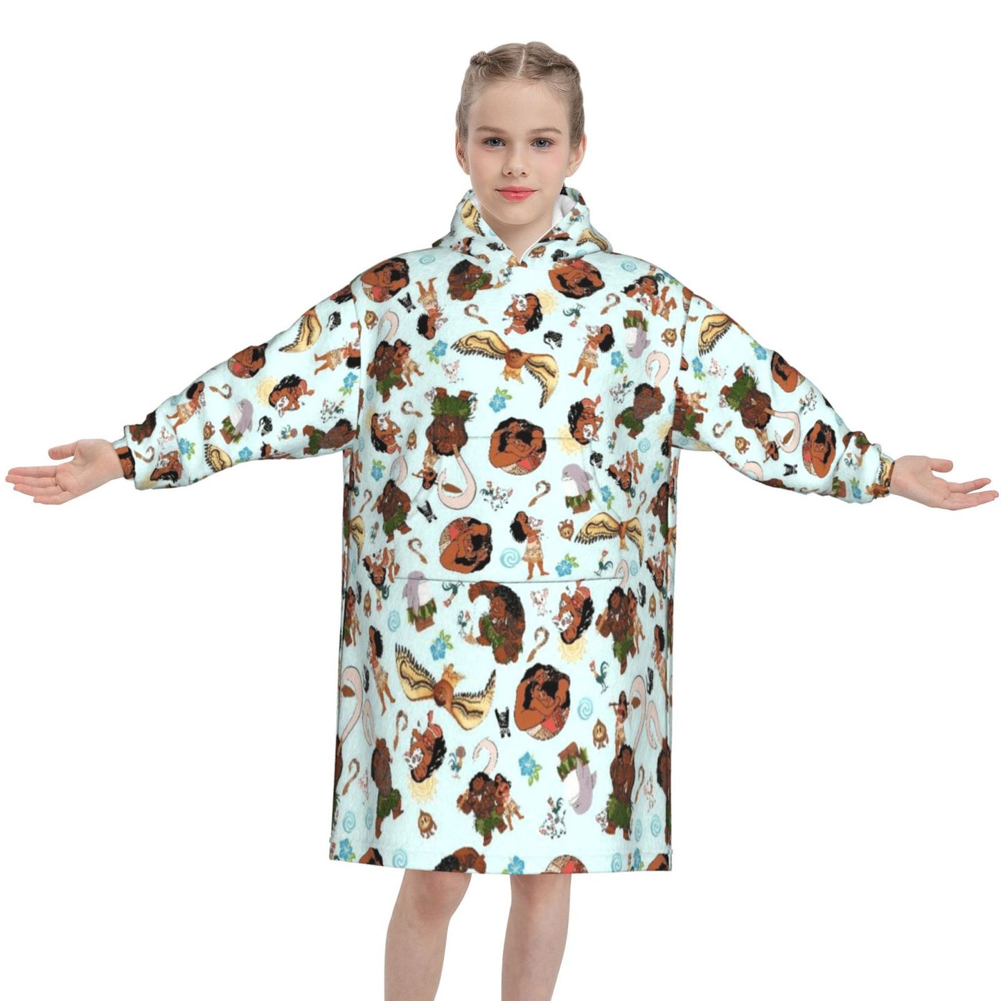 Hero Of Men Blanket Hoodie