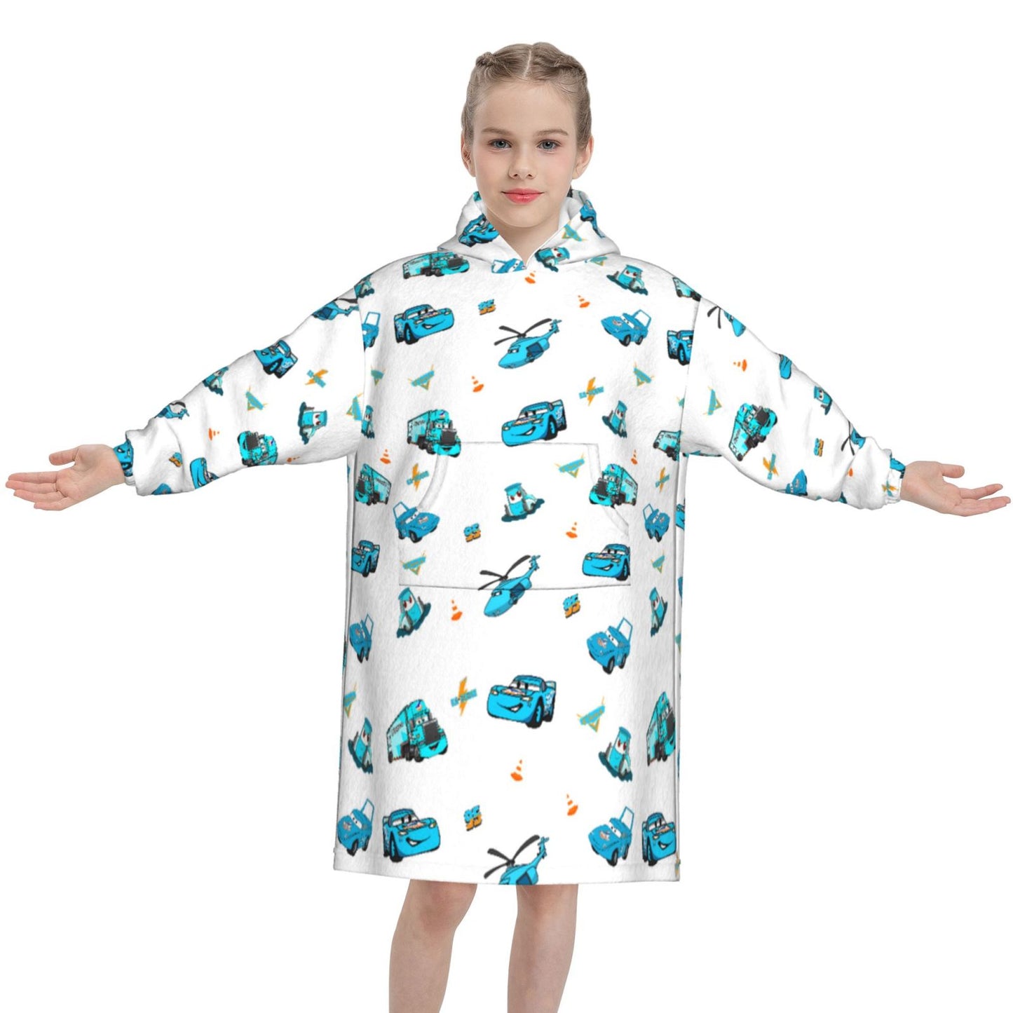 Team Dinoco Blanket Hoodie