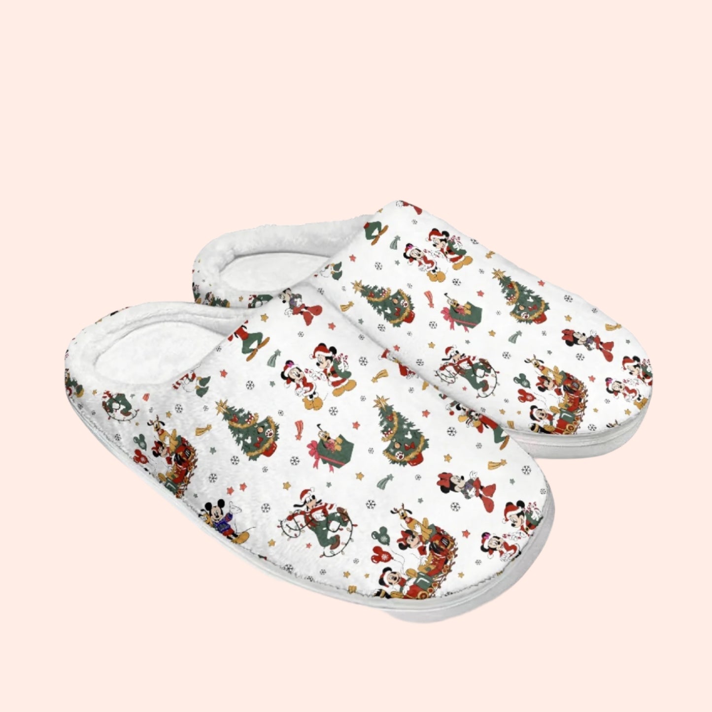 Merry Mousemas Slippers