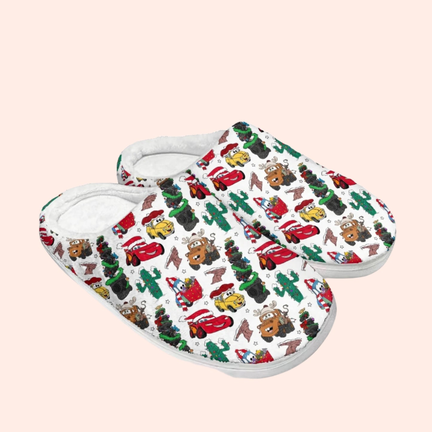Tires & Tinsel Slippers