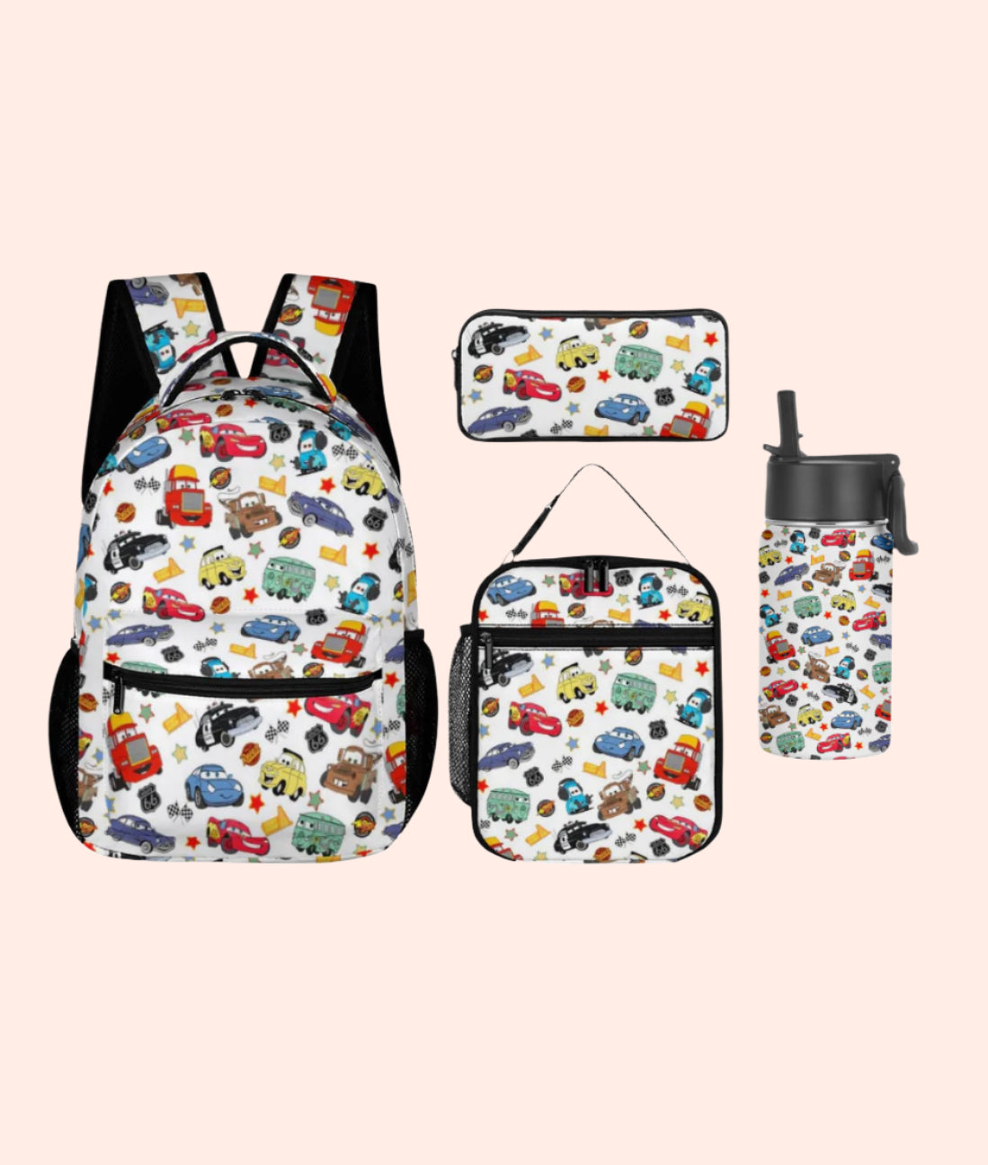 Animated Life Is A Highway Backpack Set