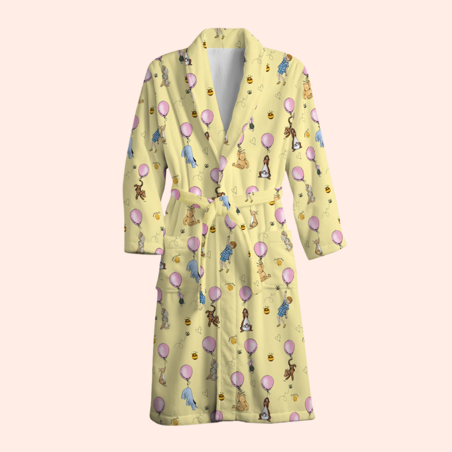 Honey Pot Pink Dressing Gown
