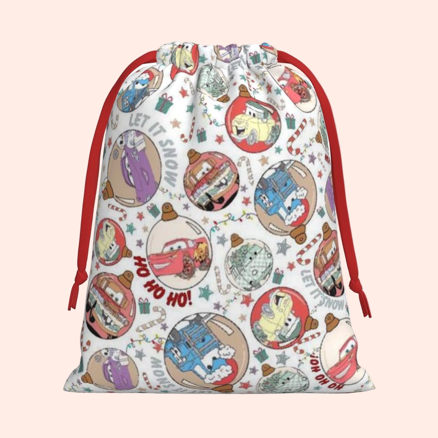 Let It VROOM Santa Sack