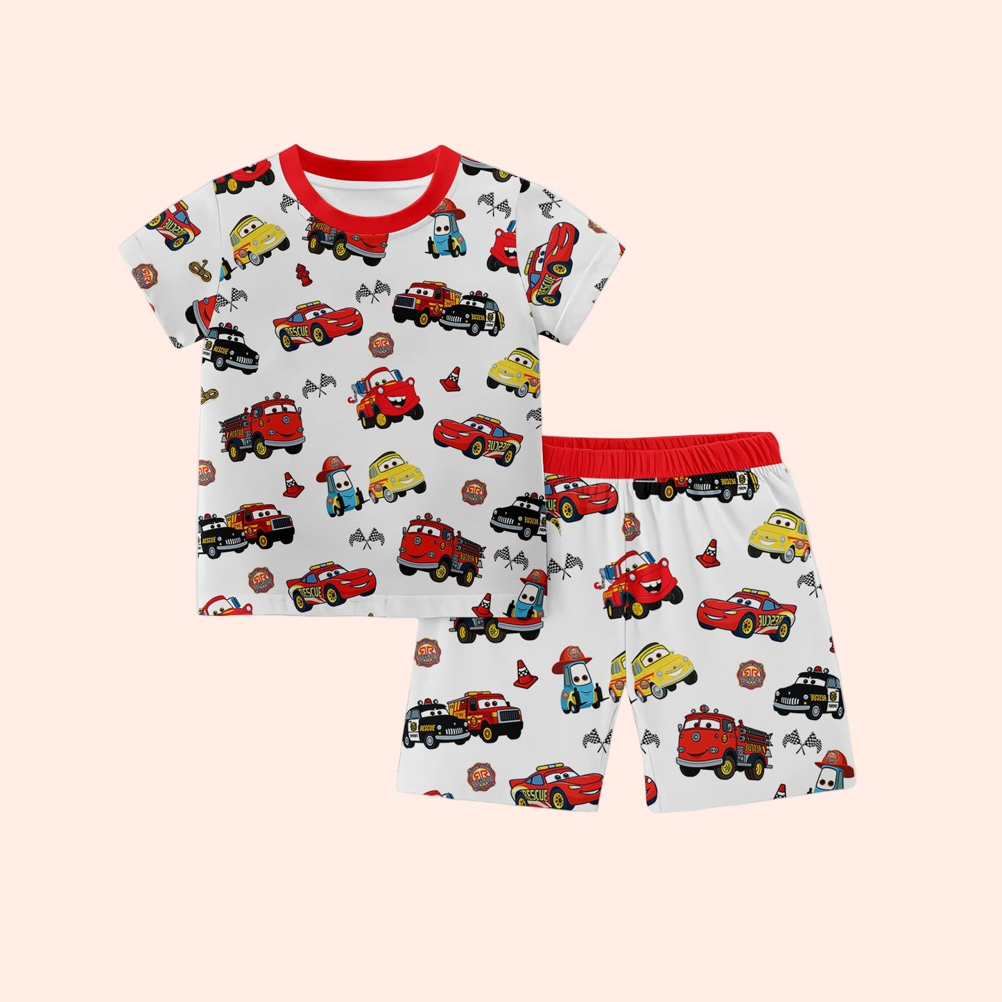 Race Rescue Short Pyjamas