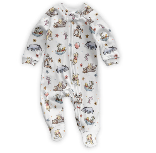 100 Acre Wood Sleepsuit