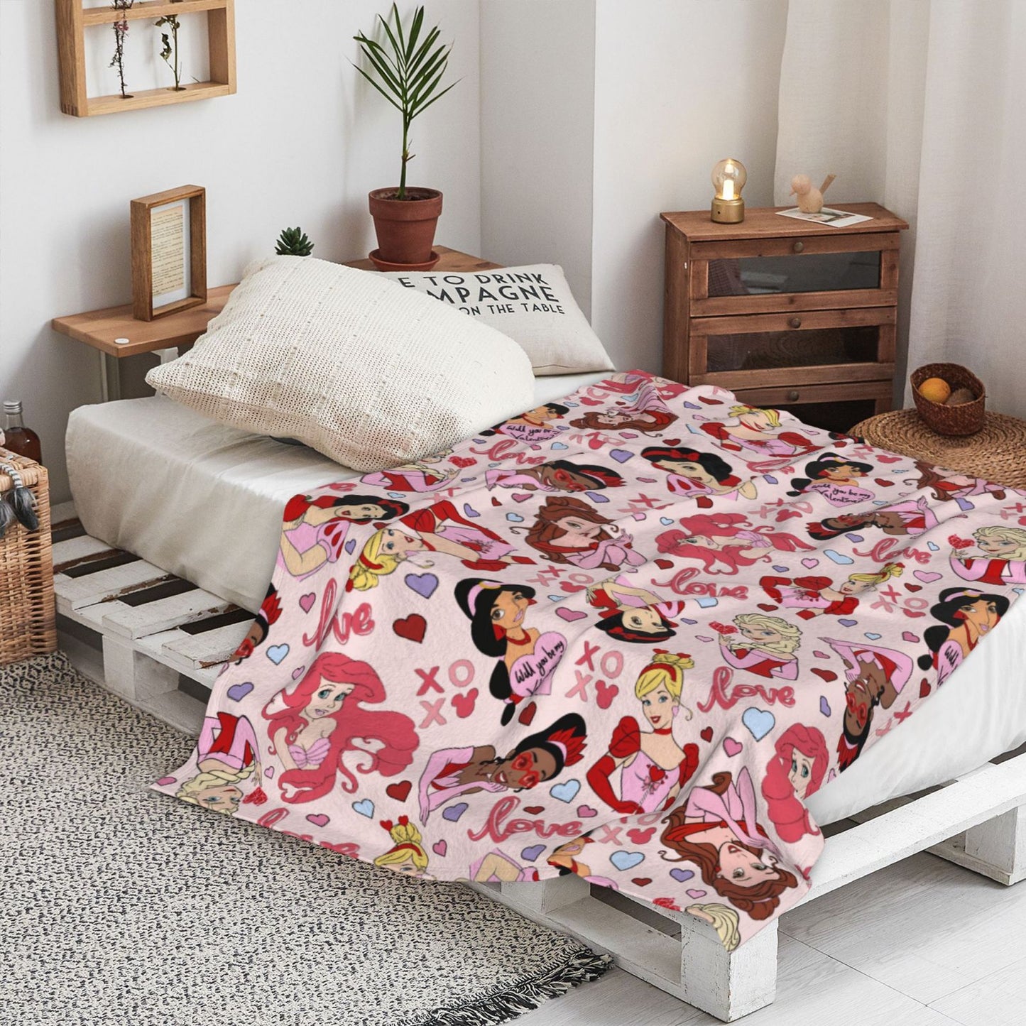 Once Upon A Valentine Blanket