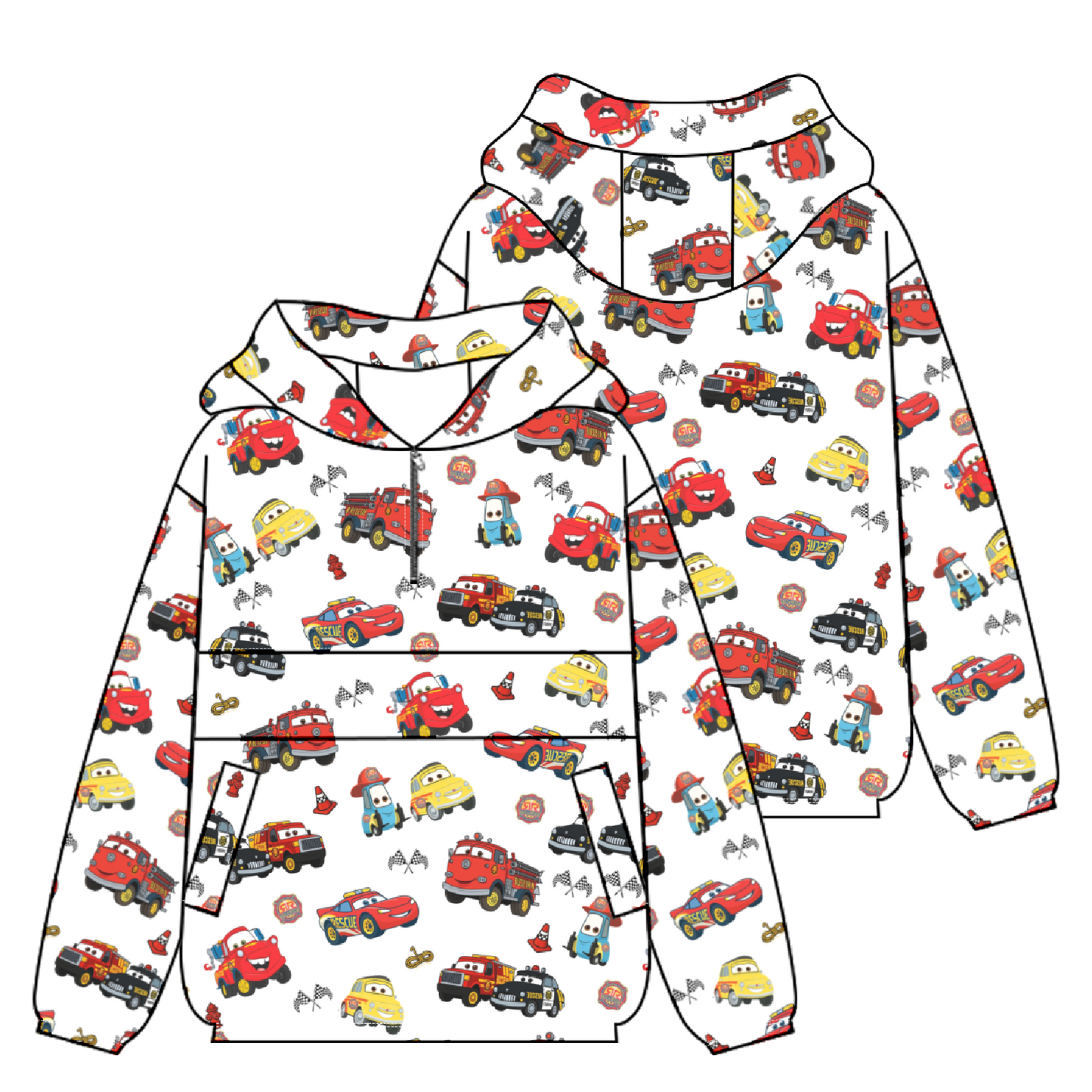 Race And Rescue Windbreaker