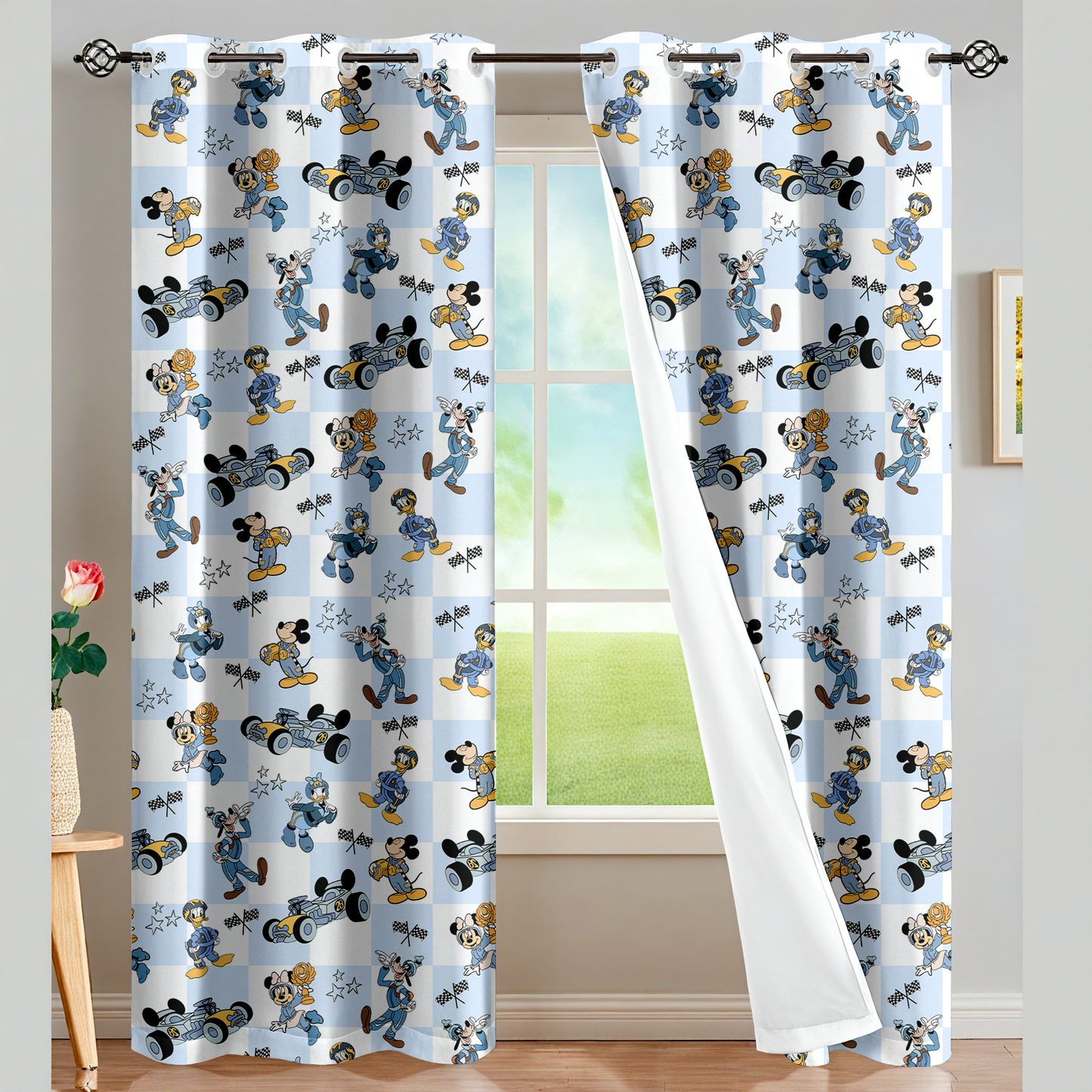 Race Day Roadsters Curtains