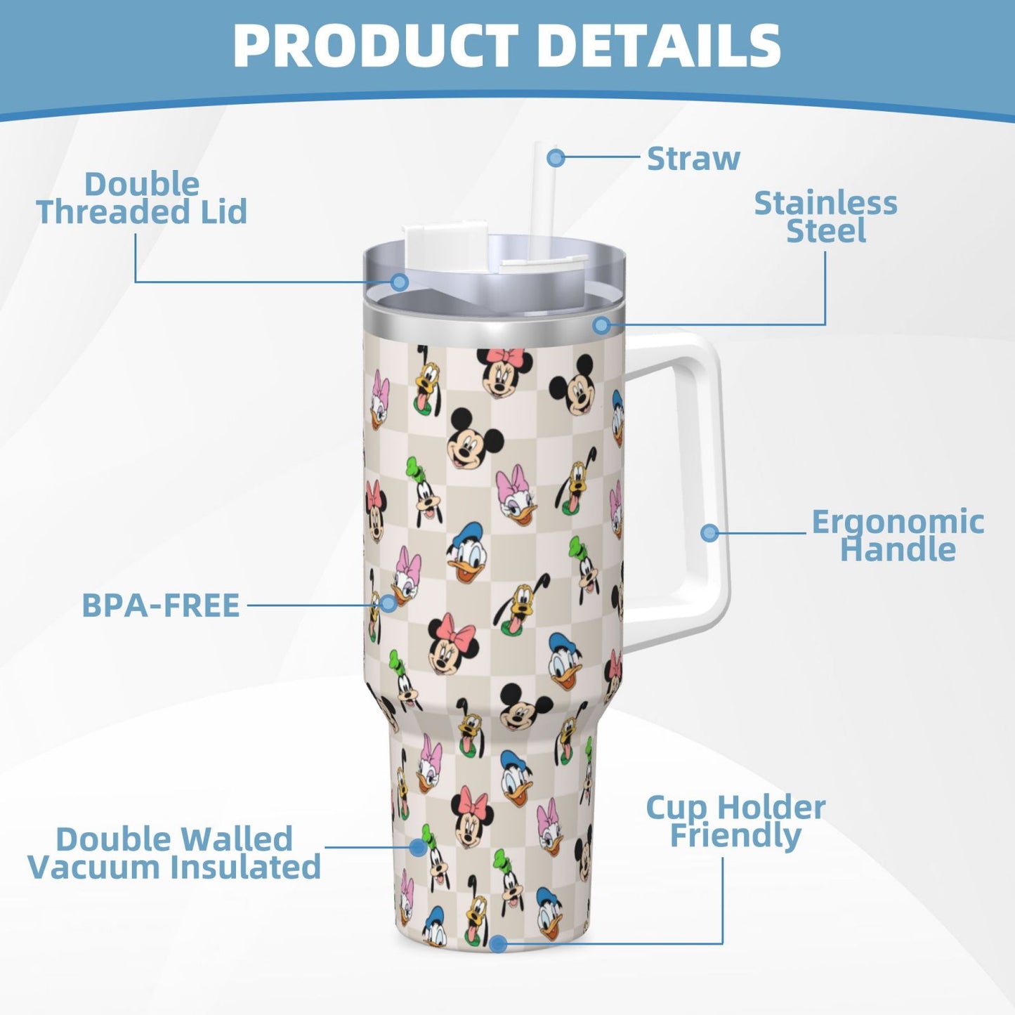 Mickey & Friends Adults Tumbler