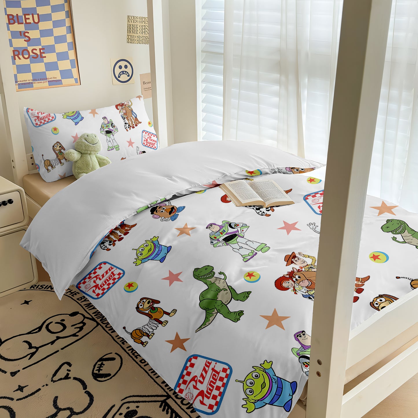 Pizza Planet Bedding Set