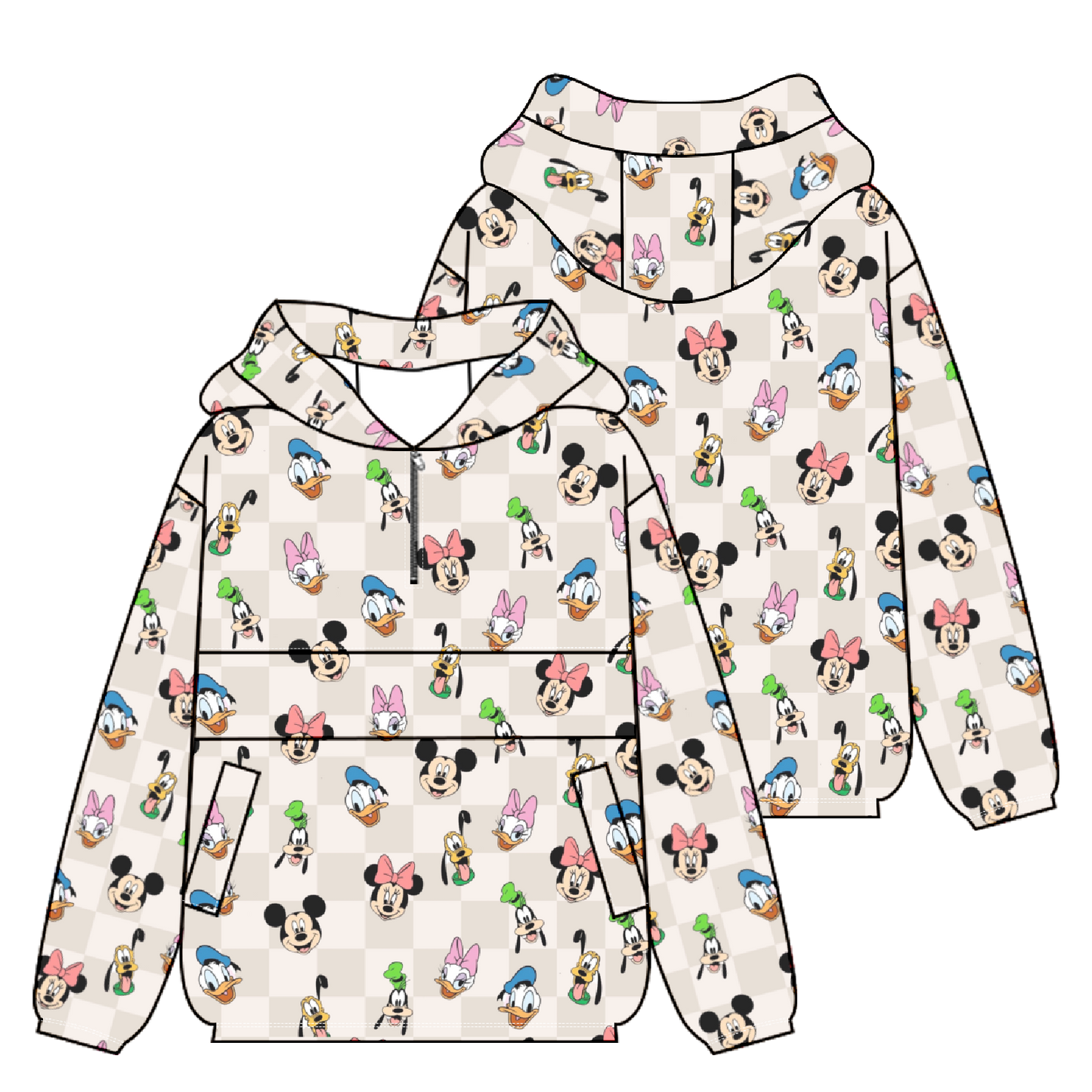 Mickey And Friends Windbreaker