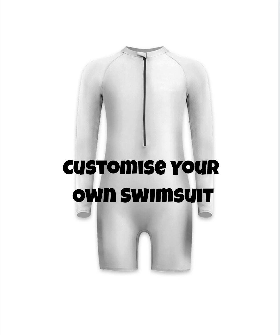 Customise Your Own One Piece Swimsuit