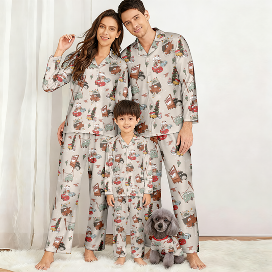 I Am Snow Button-Up Pyjamas