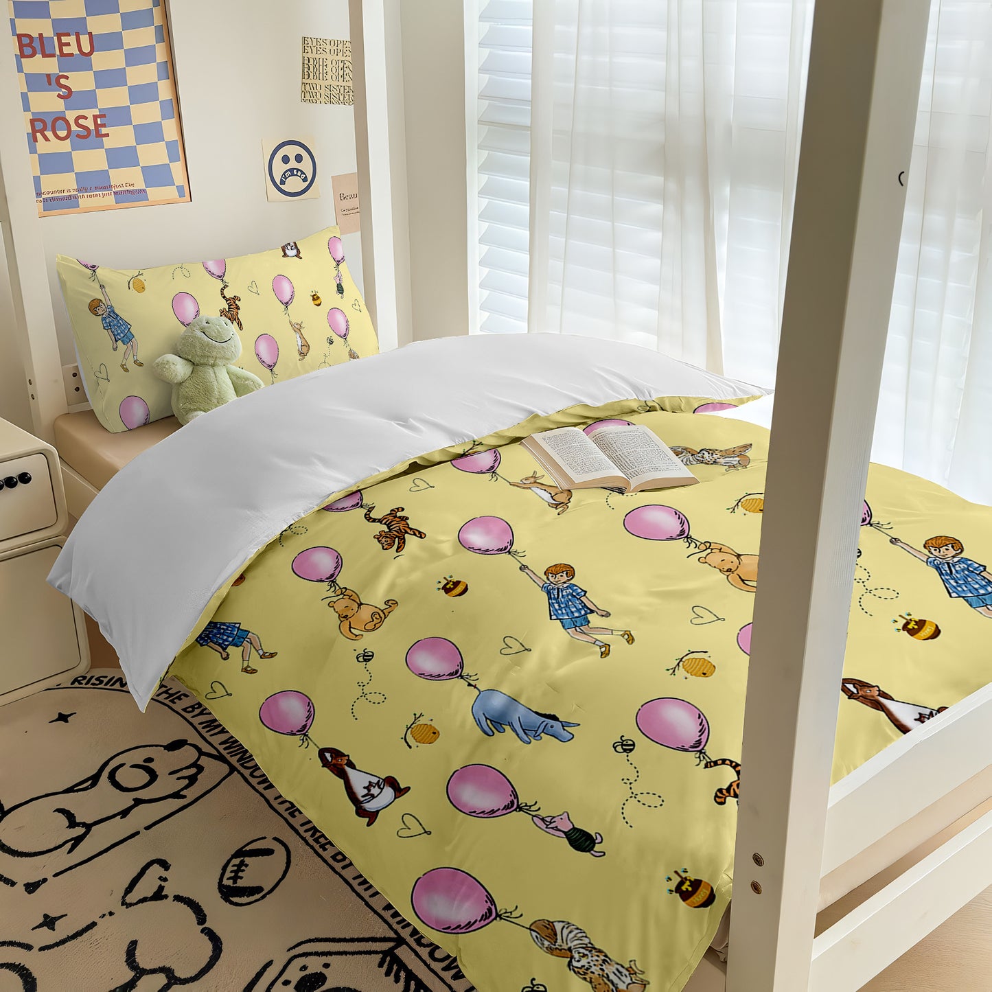 Honey Pot Pink Bedding Set