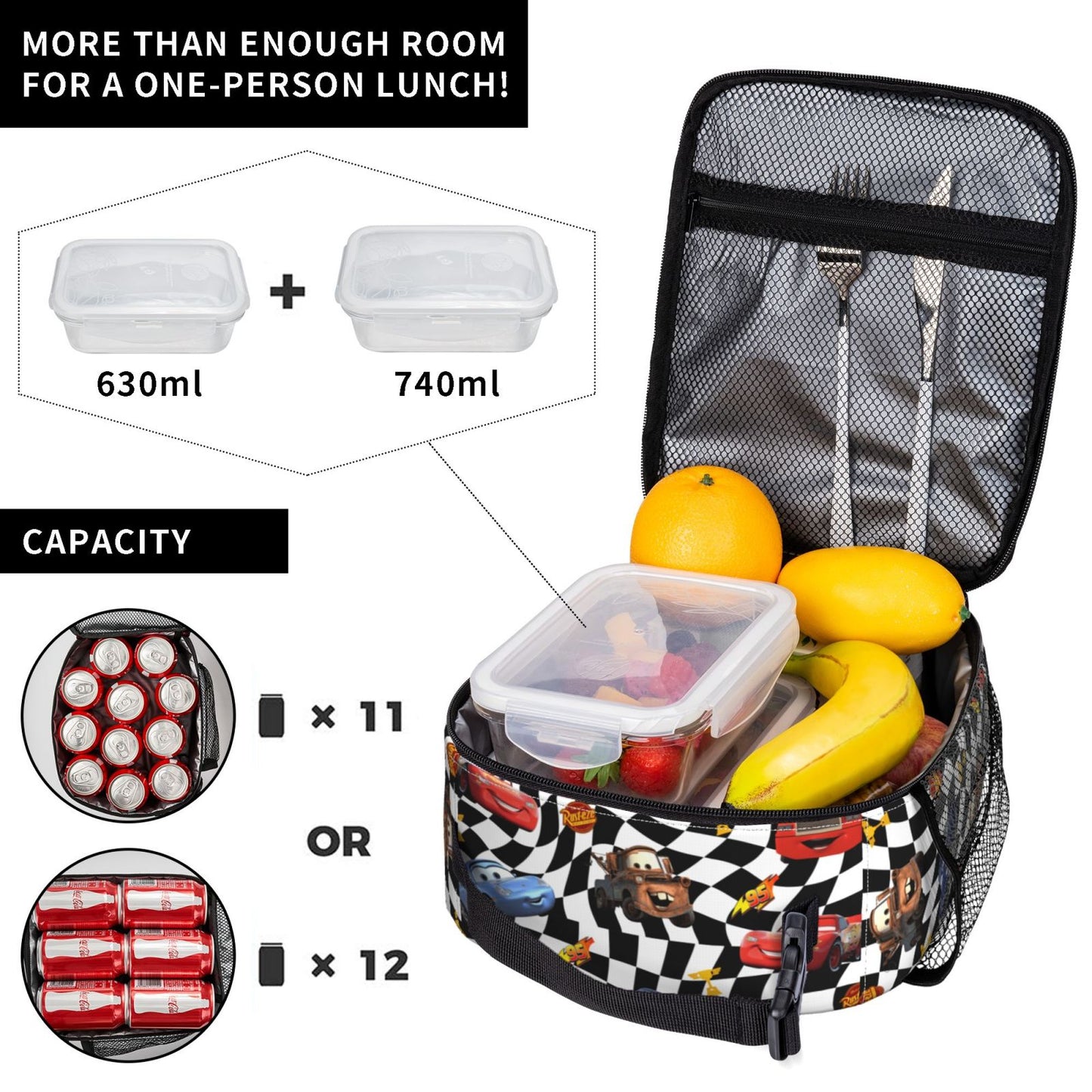 I Am Speed Lunch Box