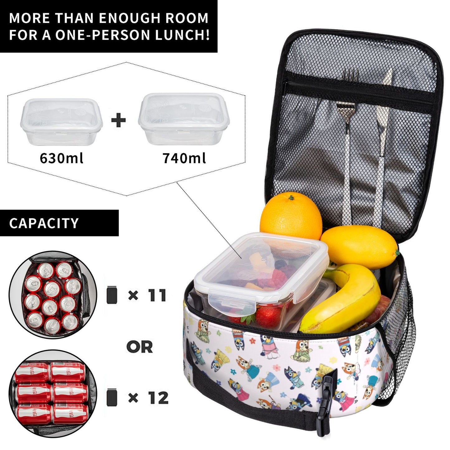 Heeler Princesses Lunch Box