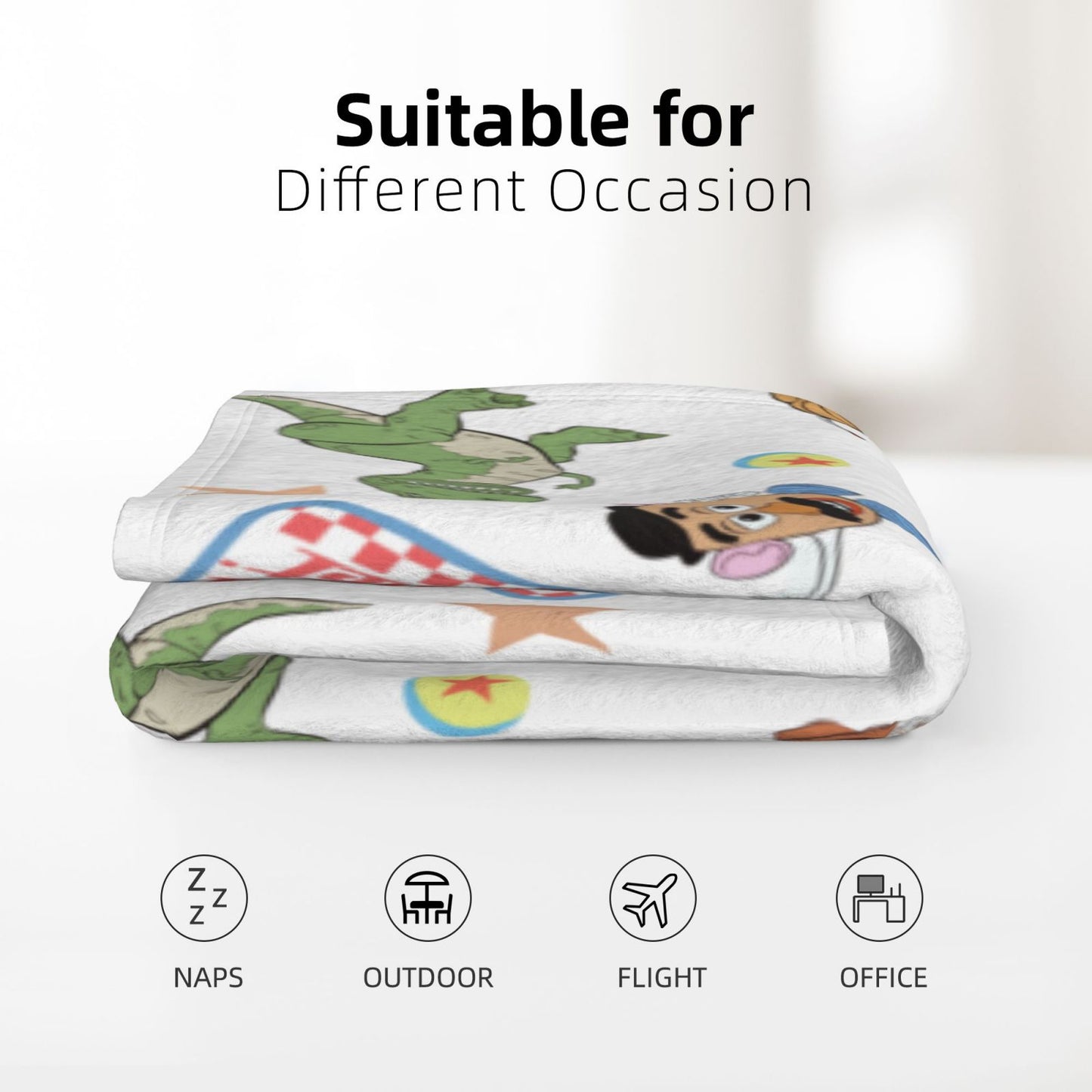 Pizza Planet Blanket