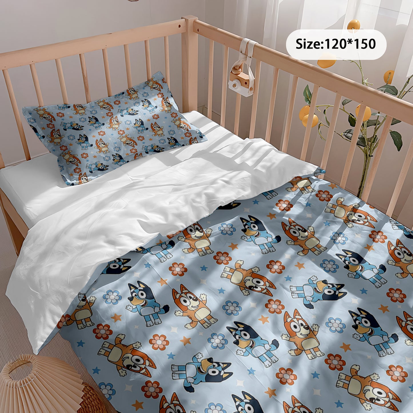 Blooming Heelers Bedding Set