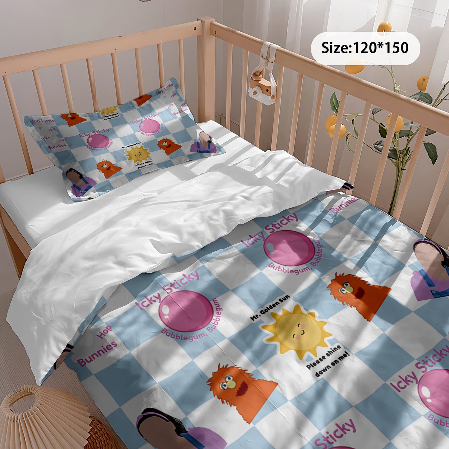 Hop Little Bunnies Bedding Set
