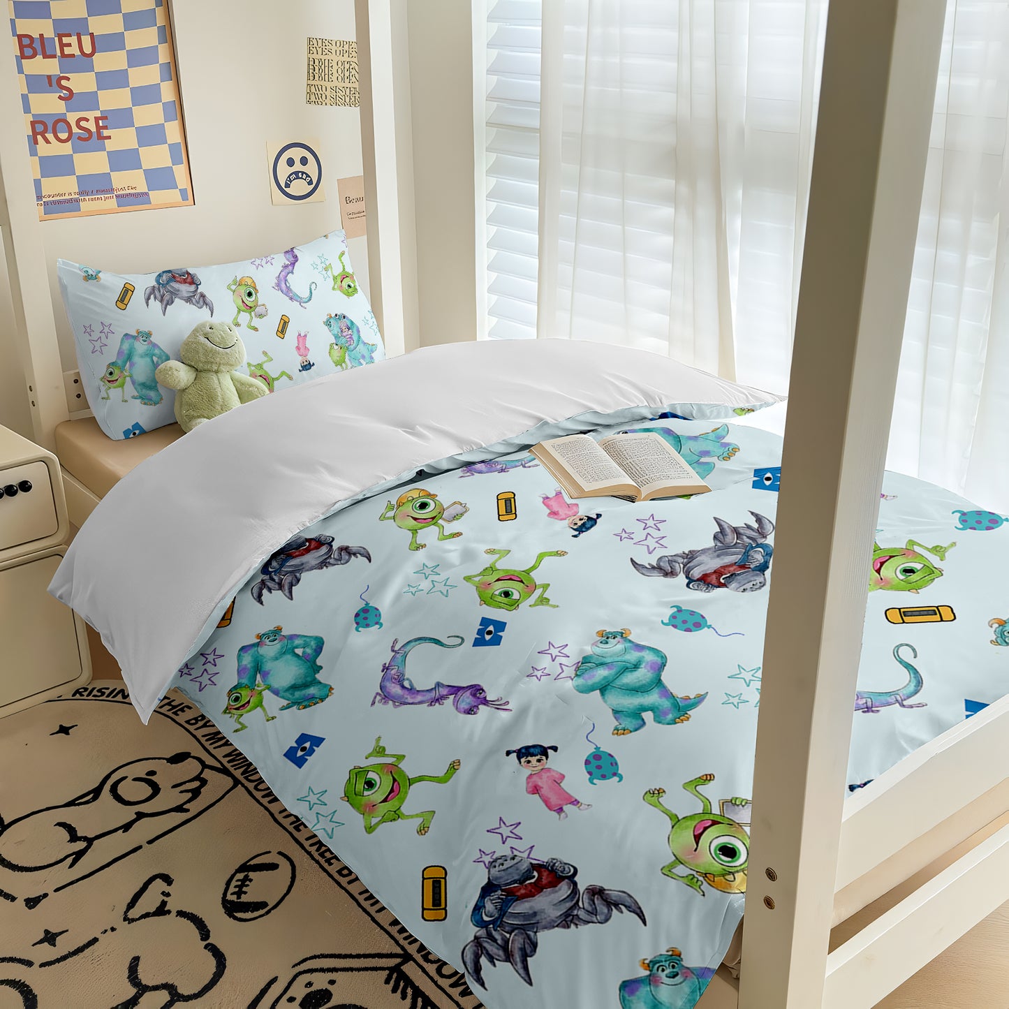 Scare Floor Bedding Set