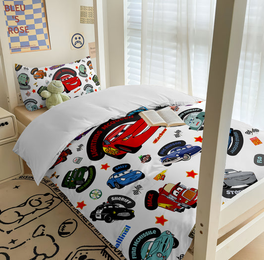 Meet The Cars Bedding Set