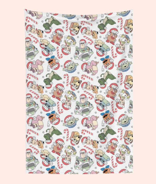Toyland Christmas Blanket