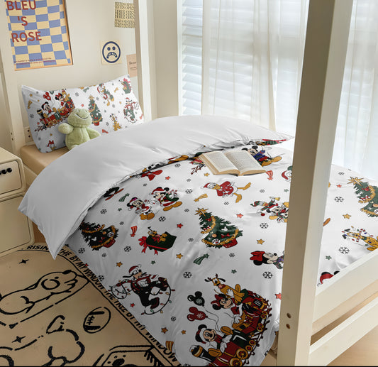 Merry Mousemas Bedding Set