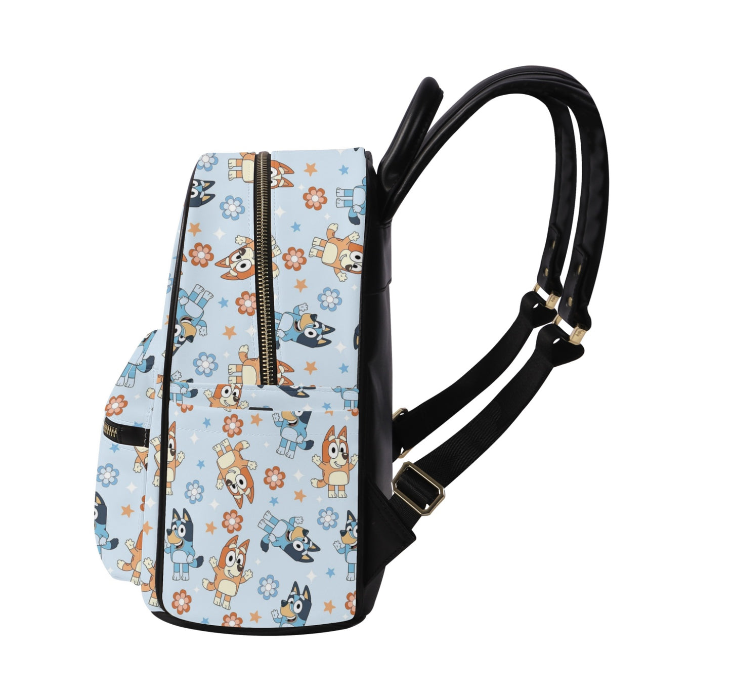 Blooming Heelers Leather Backpack