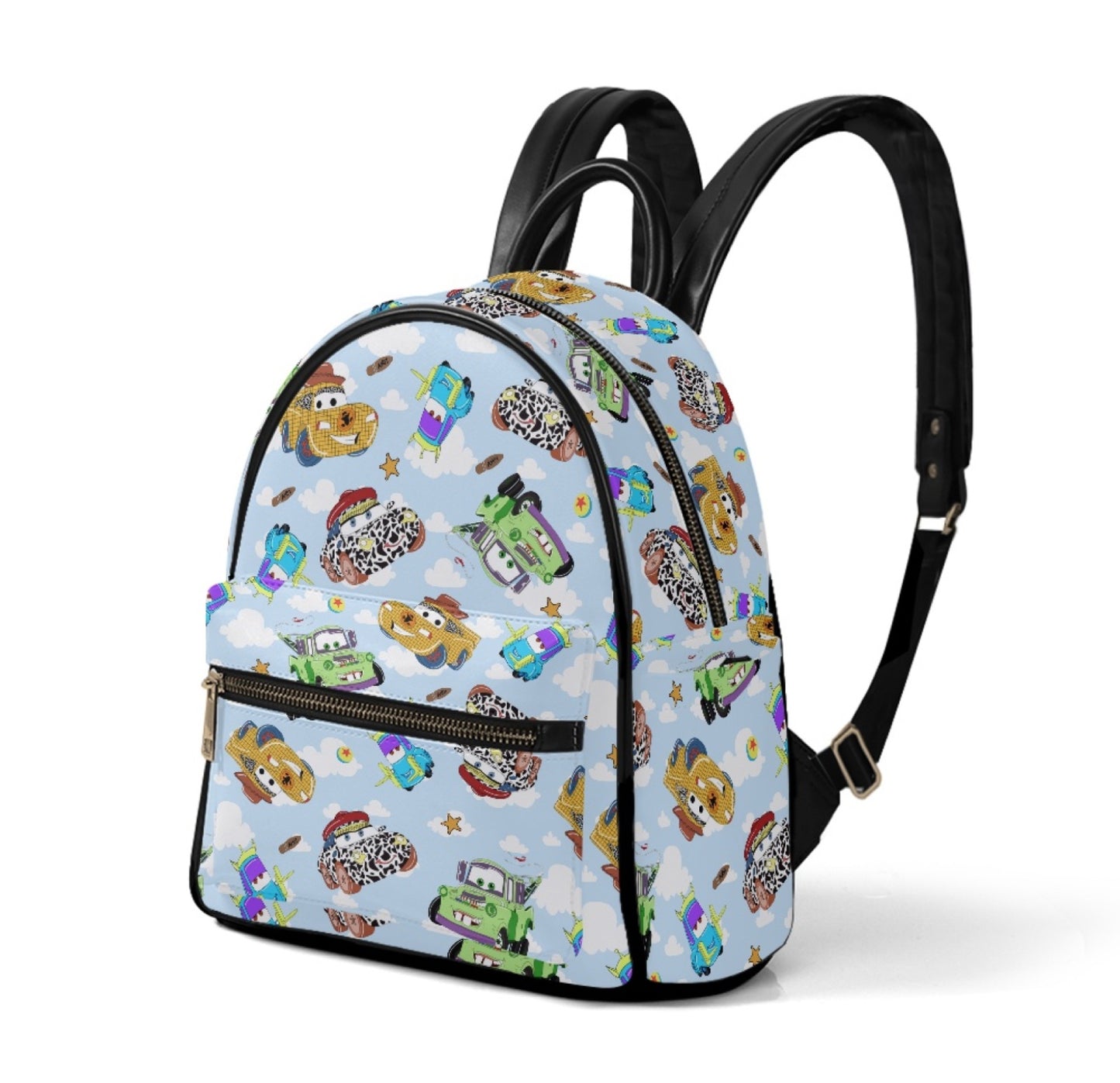 Car Story Leather Backpack